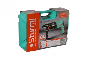 Перфоратор Sturm! RH2524BR (800Вт, 3 реж, 3Дж) кейс