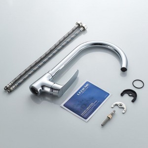 Смеситель для кухни с гайкой LEDEME L4072