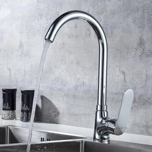 Смеситель для кухни с гайкой LEDEME L4072