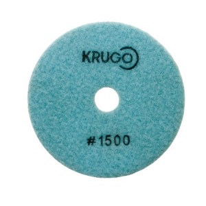 Черепашка для полировки (АГШК) сухой 100мм (ЦЕНА за 1шт) Р1500 KRUGO PPD041500