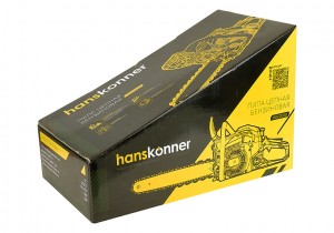 Бензопила Hanskonner HGC2020 (2,0кВт, 2,7 л/с, шина 18", 0,325, 1,5мм, 75зв)