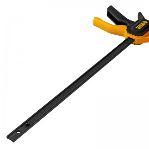 Струбцина F-образная 300*55мм быстрозажимная, усиленный нейлоновый корпус Denzel 20502