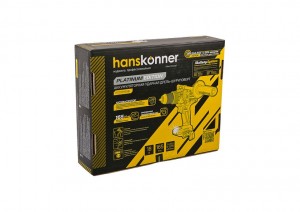 Дрель аккумуляторная Hanskonner PLATINUM HCD18165BL (б/щ, БЕЗ АКБ и ЗУ, 18В, 165Нм, 13мм)