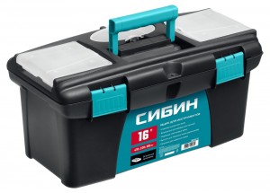 Ящик для инструментов 16", 410*220*195мм СИБИН 38010-16