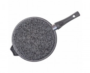 Сковорода 30см со съемной ручкой и стекл. крышкой АП "Premium" (grey) арт. с030901