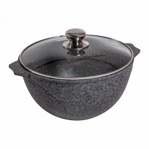 Казан для плова 7л АП "Premium" (grey).арт. 57901