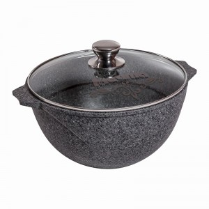 Казан для плова 8л АП "Premium" (grey).арт. 58901