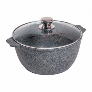 Кастрюля 5л АП "Premium" (grey).арт. 45901