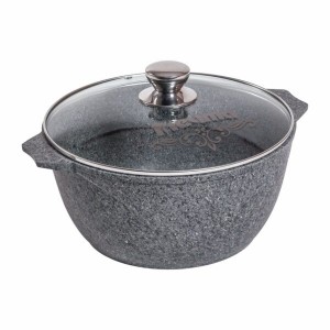 Кастрюля 8л АП "Premium" (grey).арт. 48901