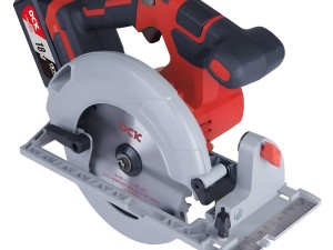 Пила дисковая аккум DCK KDMY165 (165*20мм, 18В, 2*5А/ч, пропил 59мм., б/щ)