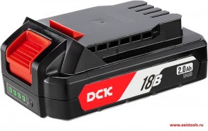 Аккумулятор DCK FFBL 2020 ( li-ion, 18В, 2А/ч)