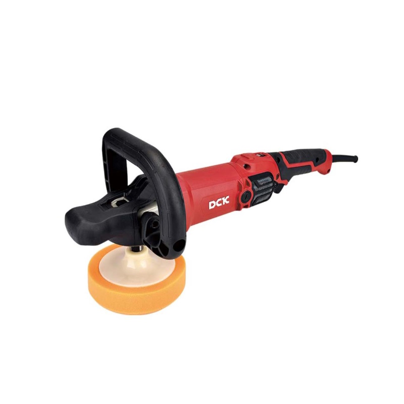 Угловая полировальная шлифмашина DCK KSP05-180 (1250Вт, 180мм, 0-600-3500 об/мин)