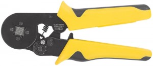 Пресс-клещи для обжима втулочных наконечников 0,25-10мм прорезин.ручки 175мм FIT 60074