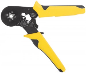 Пресс-клещи для обжима втулочных наконечников 0,25-10мм прорезин.ручки 175мм FIT 60074