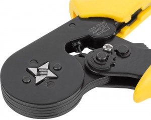 Пресс-клещи для обжима втулочных наконечников 0,25-10мм прорезин.ручки 175мм FIT 60074