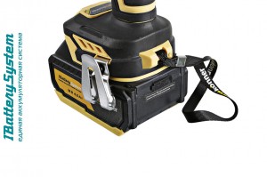 Дрель акк Hanskonner PLATINUM HCD18165BLI (б/щ, удар,18В,1BatterySystem,165Нм,1*4Ач,1*2Ач,кейс)