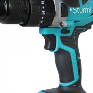 Дрель акк Sturm! CD2080I (б/щ, удар,18В,1BatterySystem,80Нм,2*3.0Ач,5в1, доп. рук, кейс)