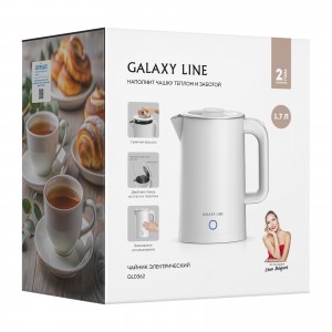 Чайник Galaxy GL0362 БЕЛЫЙ электрический