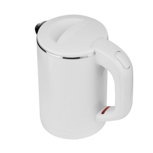 Чайник Centek CT-0006 (белый) 0.6л, 1100Вт, бесшовная колба, двойные стенки, защит