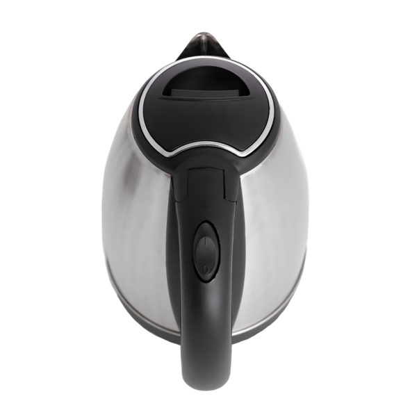 Чайник Centek CT-1068 (черный) 2л, 2000Вт, хромированная вставка на крышке