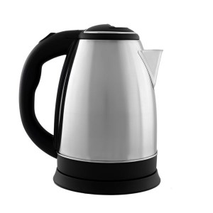 Чайник Centek CT-1068 (черный) 2л, 2000Вт, хромированная вставка на крышке