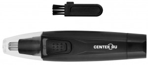 Триммер Centek CT-2196 (чёрн/хром) 3 В 1: для носа, бровей и ушей