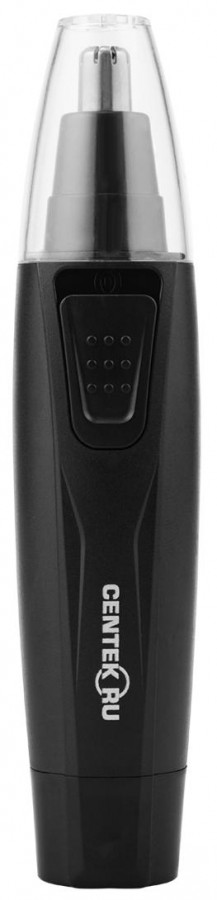 Триммер Centek CT-2196 (чёрн/хром) 3 В 1: для носа, бровей и ушей