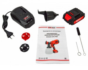 Краскопульт аккумуляторный BRAIT BCSG20-2PU PRO