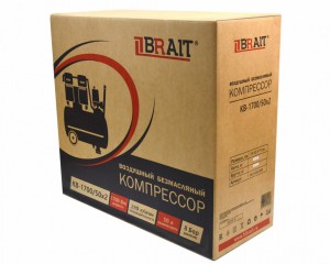Компрессор воздушный BRAIT KB-1700/50X2