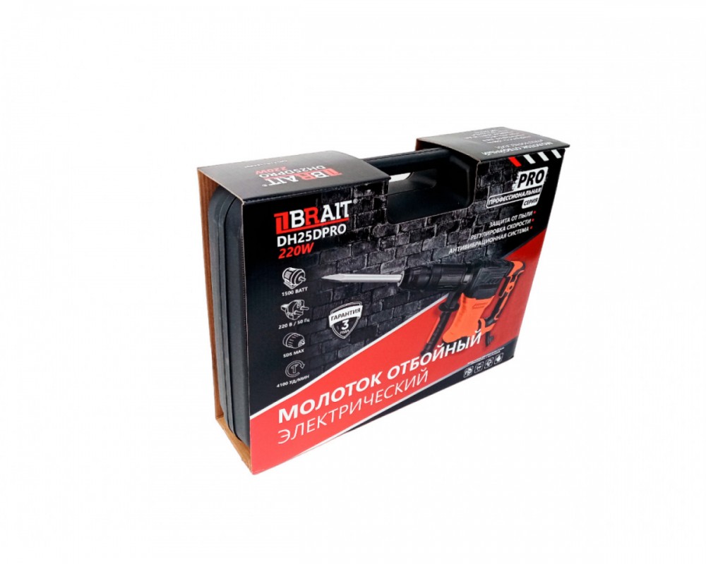 Молоток отбойный BRAIT DH25DPRO