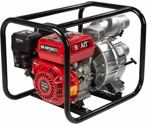 Мотопомпа бензиновая BRAIT BR-WP-30D(7) (80мм, 13л/с)