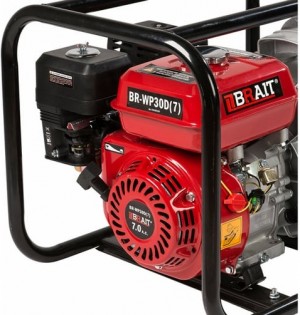 Мотопомпа бензиновая BRAIT BR-WP-30D(7) (80мм, 13л/с)