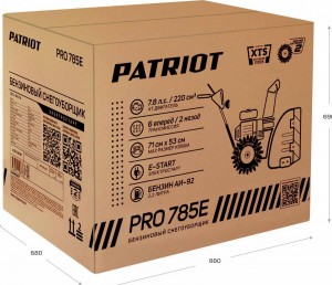 Снегоуборщик PATRIOT PRO 785E 426108407