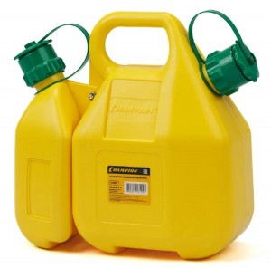 Канистра для приготовления топливной смеси с защитой от перелива 6+3л CHAMPION C1301