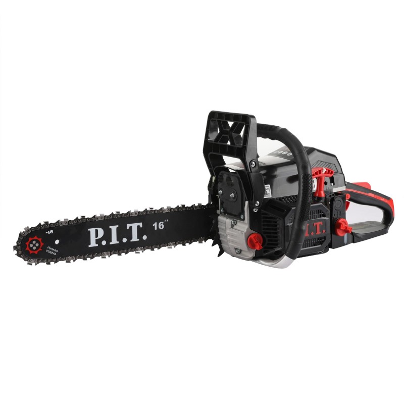 Бензопила P.I.T. GCS45-C6 (16"/400мм, 2кВт/2,8л.с, 52см³, хром.цил., легк старт)