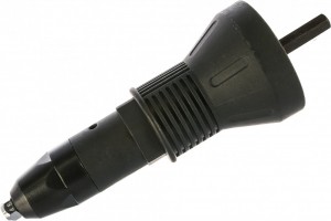 Насадка-заклепочник для шурупеверта, 2,4-4,8мм, пластиковый корпус ПРАКТИКА 791-608