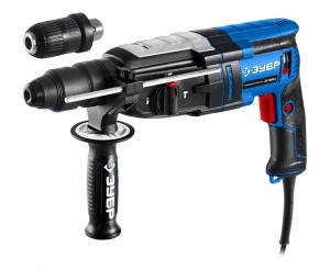 Перфоратор ЗУБР ЗП-2890 МС (900Вт, 3,2Дж, 28мм, SDS+, БЗП, мет. корпус, кейс)