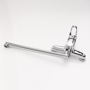 Смеситель для ванны Sanday ф35 латунь, хром, излив L-обр. 400506