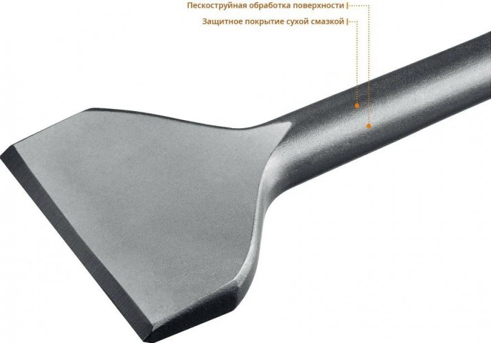 Зубило 75*400мм SDS-max ЗУБР БУРАН 29384-75-400