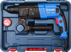 Перфоратор Зубр П-24-750 (750Вт, 2,4Дж, 24мм, SDS Plus)