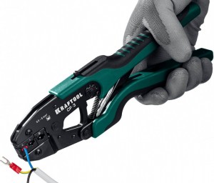 Пресс-клещи CP-3 0,5-6мм2 для изолир. наконечников и соединит. муфт KRAFTOOL 45461-3