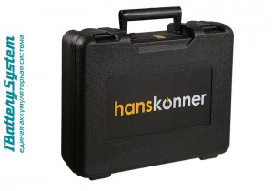 Дрель акк Hanskonner HCD2065C (б/щ, 18В, 2*2Ач, кейс)