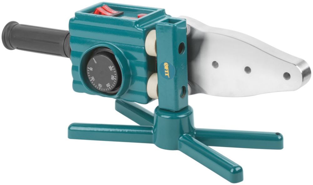 Аппарат д/сварки ПП труб 750/1500Вт, 50-300°C, 20-63мм, металл. кейс FIT 80645