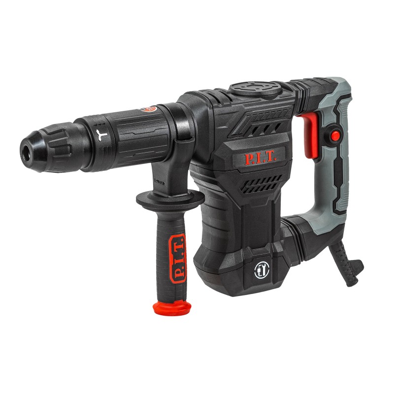 Молоток отбойный P.I.T. GSH25-C1 (1500Вт, 20дж, 4100 уд/мин, 12 полож. зубила, SDS-MAX)