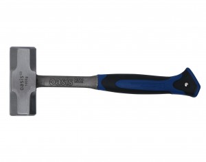 Кувалда 1800г цельнокованая с обрезиненной рукояткой Oasis Pro 103010803002