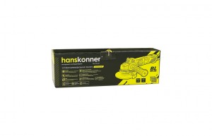 Угловая машина шлифовальная Hanskonner HAG16125BE (125мм, 1600Вт, б/щ, регул)