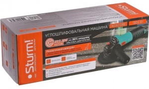 Угловая машина шлифовальная Sturm! AG9012BE (125мм, 1300Вт, Б/Щ, регул)