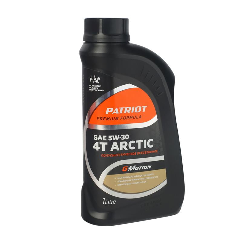 Масло полусинт. PATRIOT G-Motion 5W30 4Т ARCTIC 1л 850030100