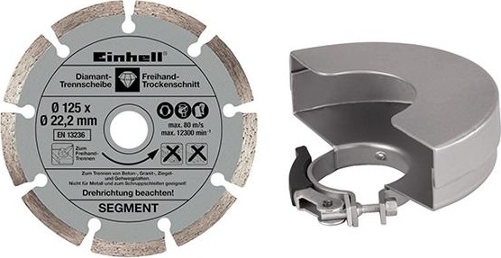 Угловая шлифовальная машина EINHELL TE-AG 125/750 Kit (750Вт, 125мм) 4430885