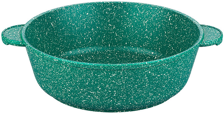 Жаровня (сотейник) 26 см ГАРМОНИЯ ВКУСА "Изумруд" 3,7 л с крышкой 120599